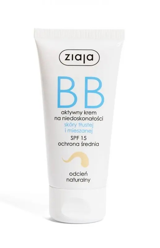 ZIAJA BB active cream für fettige und Mischhaut Unvollkommenheiten natürlichen Farbton 50 ml Direktkauf