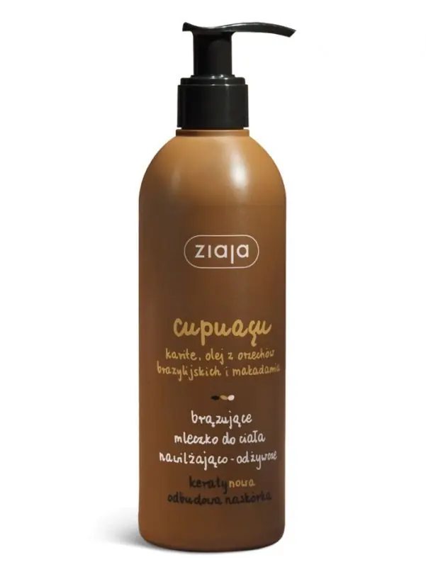 ZIAJA CUPUACU Feuchtigkeitsspendende und bräunende Körpermilch 300 ml Saisonangebot