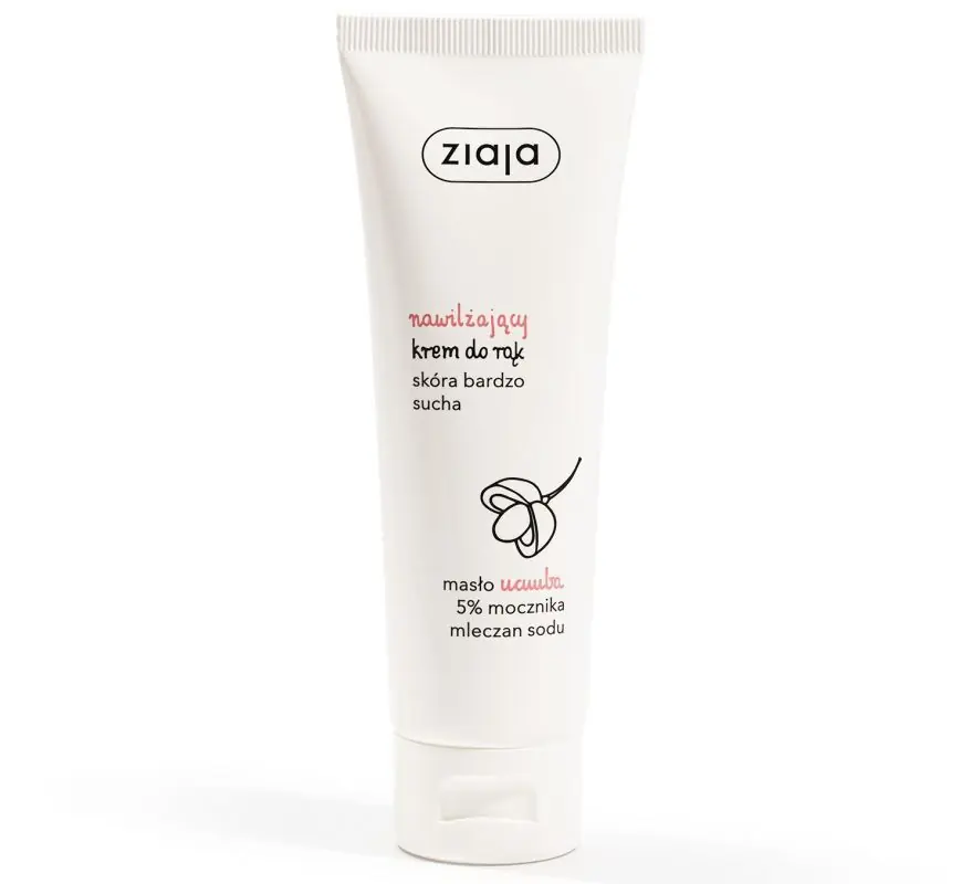 ZIAJA Feuchtigkeitsspendende Handcreme Ucuuba-Butter 5% Urea 80 ml Aktuell