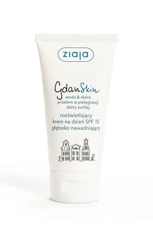 Neu ZIAJA GdanSkin Illuminierende Tagescreme SPF 15 50 ml