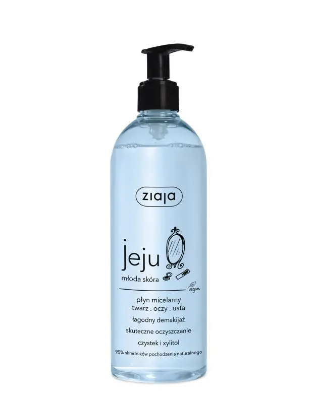ZIAJA JEJU JUNGE HAUT Micellar Lotion für das Gesicht 390ml Nur Heute