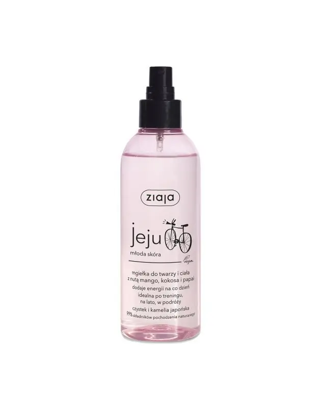Mega-Angebot ZIAJA JEJU JUNGE HAUT Nebel für Gesicht und Körper 200ml