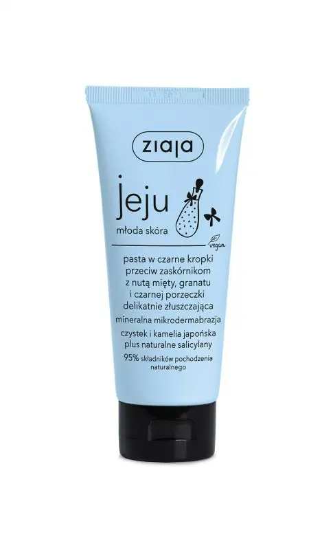 ZIAJA JEJU JUNGE HAUT Paste in schwarz gepunktet 75ml Markenware