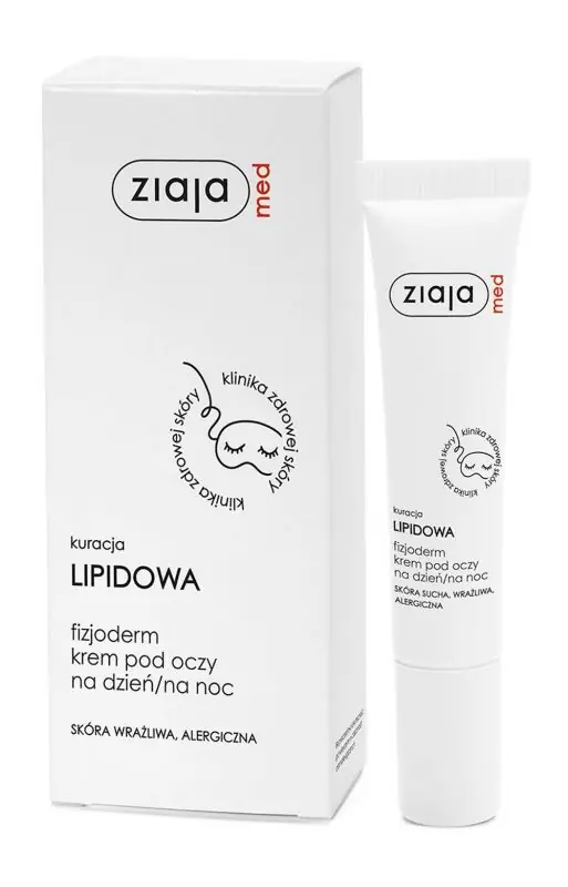 ZIAJA MED KURACJA LIPIDOWA Physioderm Augencreme für Tag und Nacht 15 ml Top-Seller