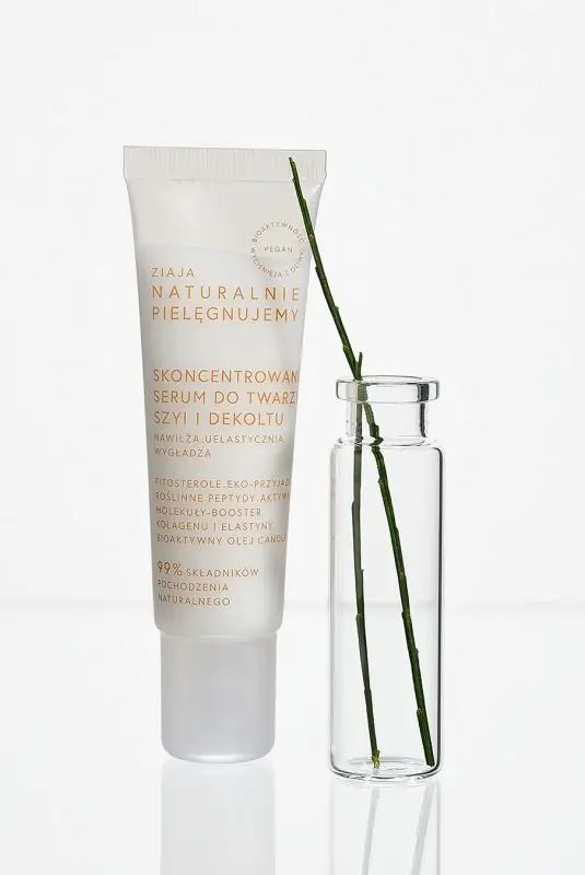Meistverkauft ZIAJA NATURALNIE PIELĘGNUJEMY Konzentriertes Serum für Gesicht, Hals und Dekolleté 30 ml