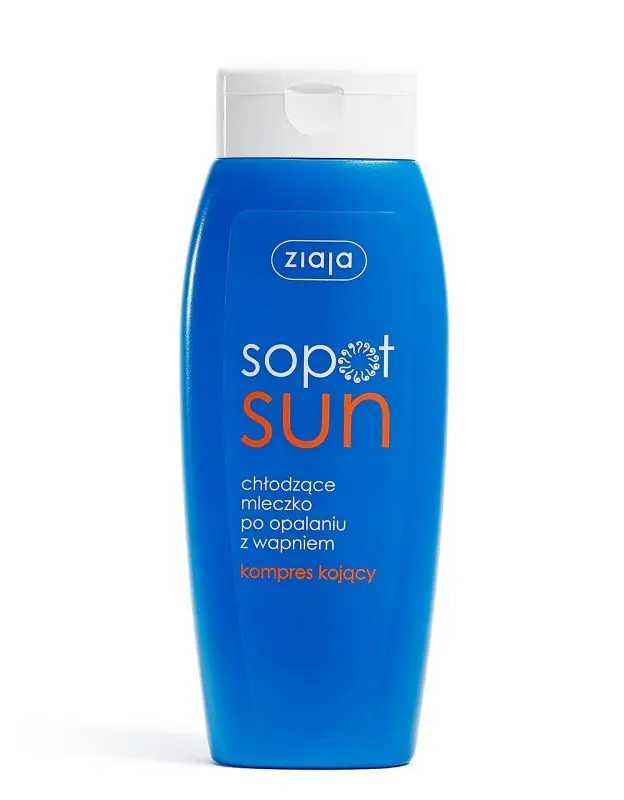 Sonderaktion ZIAJA SOPOT SUN Kühlende After-Sun-Lotion mit Calcium 200 ml