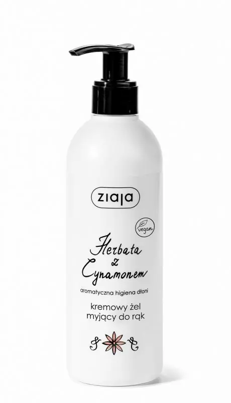 Preisreduziert ZIAJA Tee mit Zimt Cremiges Handwaschgel 270 ml