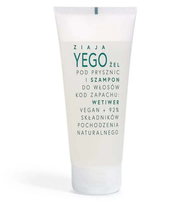 Preis Gesenkt ZIAJA YEGO Duschgel und Haarshampoo Vetiver 200 ml