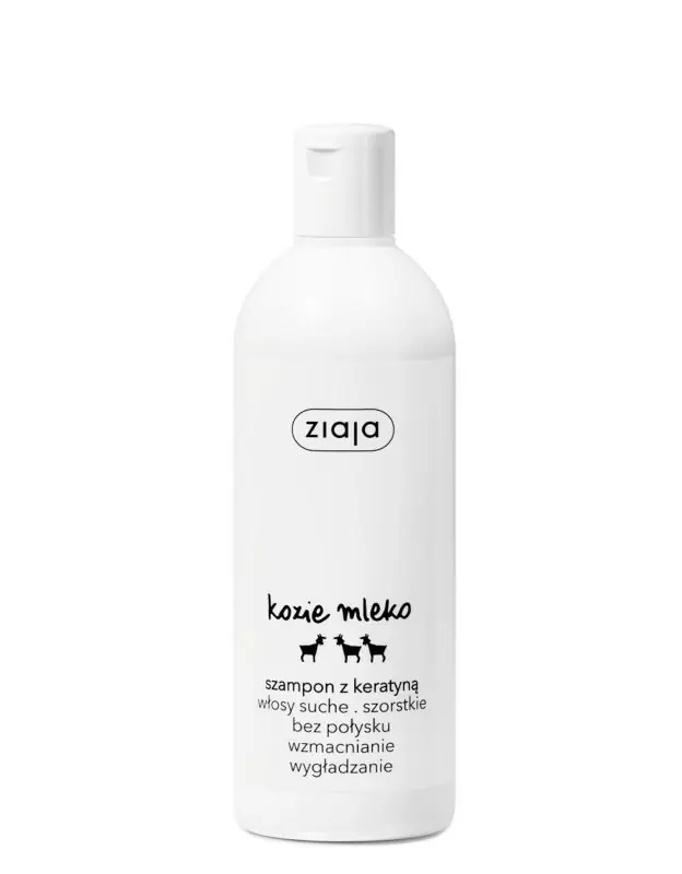 ZIAJA Ziegenmilch Shampoo mit Keratin 400 ml Neu