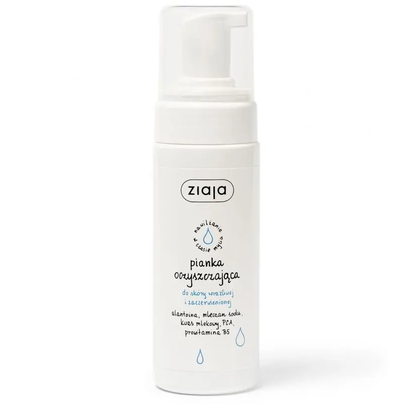 Markenprodukt ZIAJA-Reinigungsschaum für empfindliche Haut 150 ml