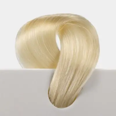 Zertifiziert L.A. Extensions Haarverlängerung Mittelblond Natur Gold 27