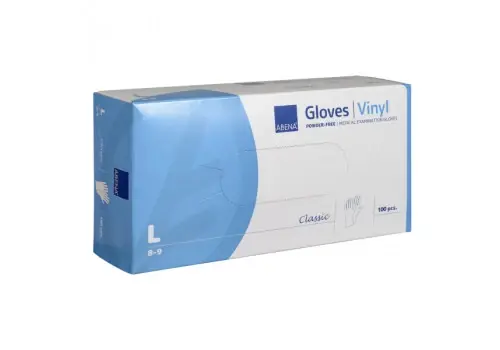 Abena Vinyl-Handschuhe puderfrei Größe L 100er Box Sofort Bestellen