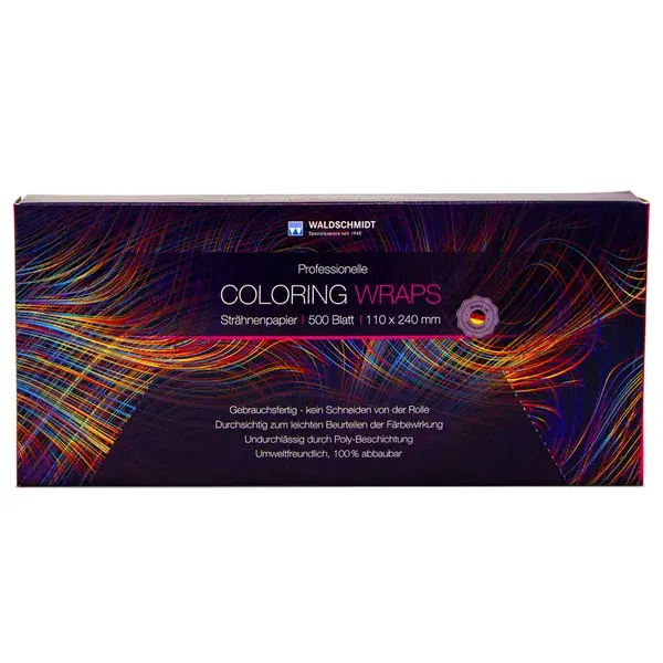 Waldschmidt Coloring Wraps Strähnenpapier 240x110 mm Günstig