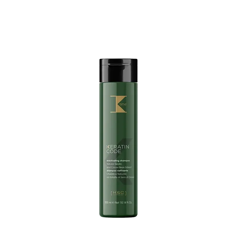 K-time KERATIN CODE reactivating Shampoo 300ml Meistverkauft