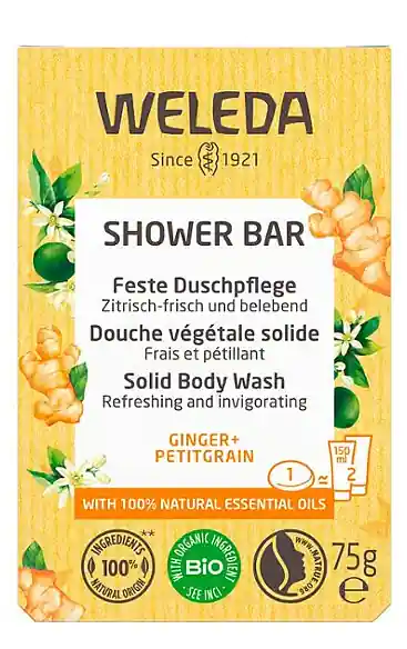 Bestseller Weleda Feste Duschpflege Ginger+Petitgrain