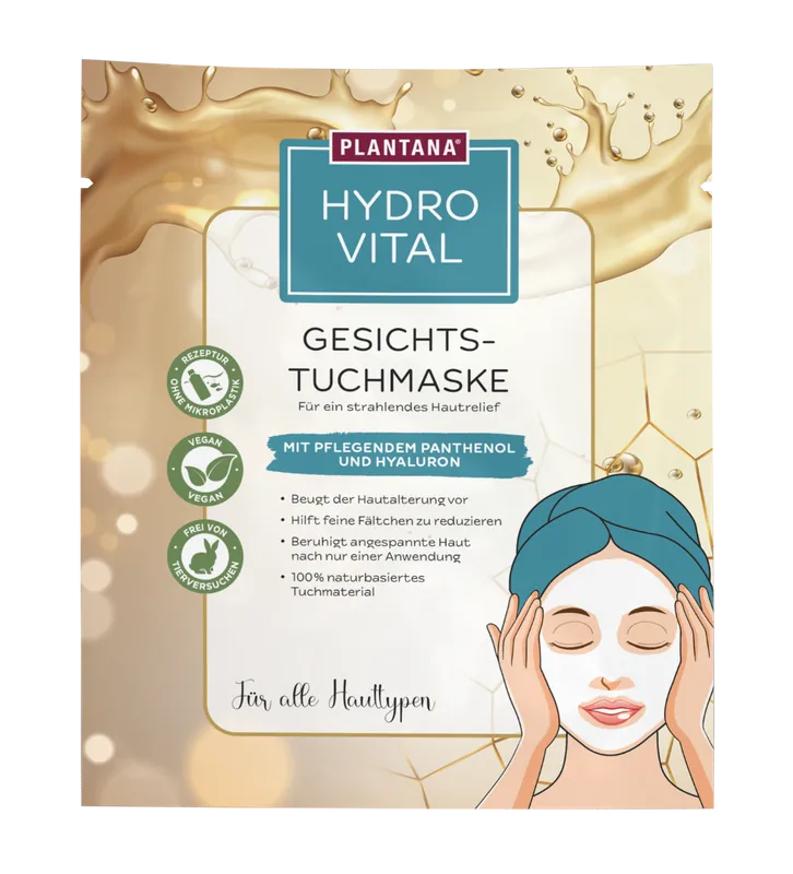 Plantana Gesicht-Tuchmaske Hydro Vital Letzte Chance