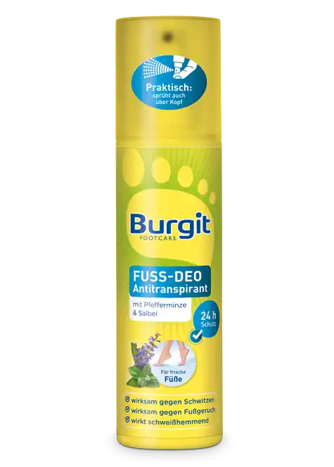 Burgit Fuß-Deo Antitranspirant Neue Ware