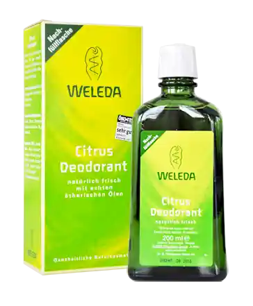 Top-Seller Weleda Citrus Deodorant Nachfüllung -aufgelassen