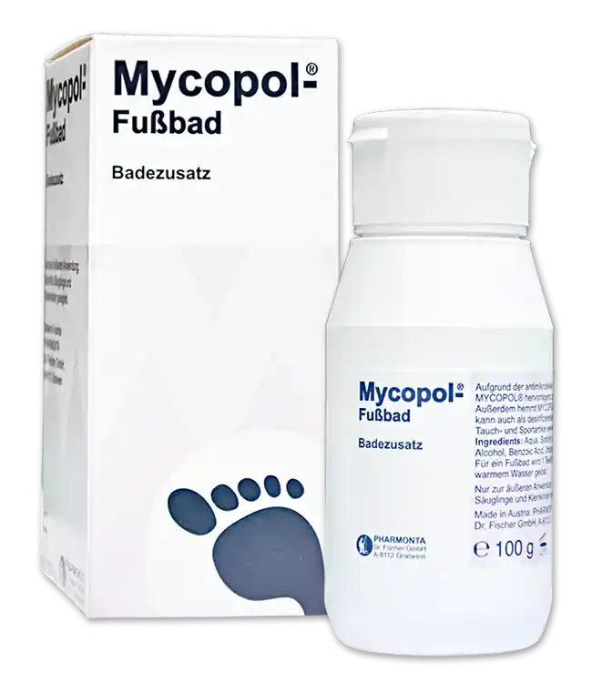 Mycopol Fußbad Markenprodukt