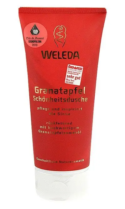 Weleda Granatapfel Schönheitsdusche Zertifiziert