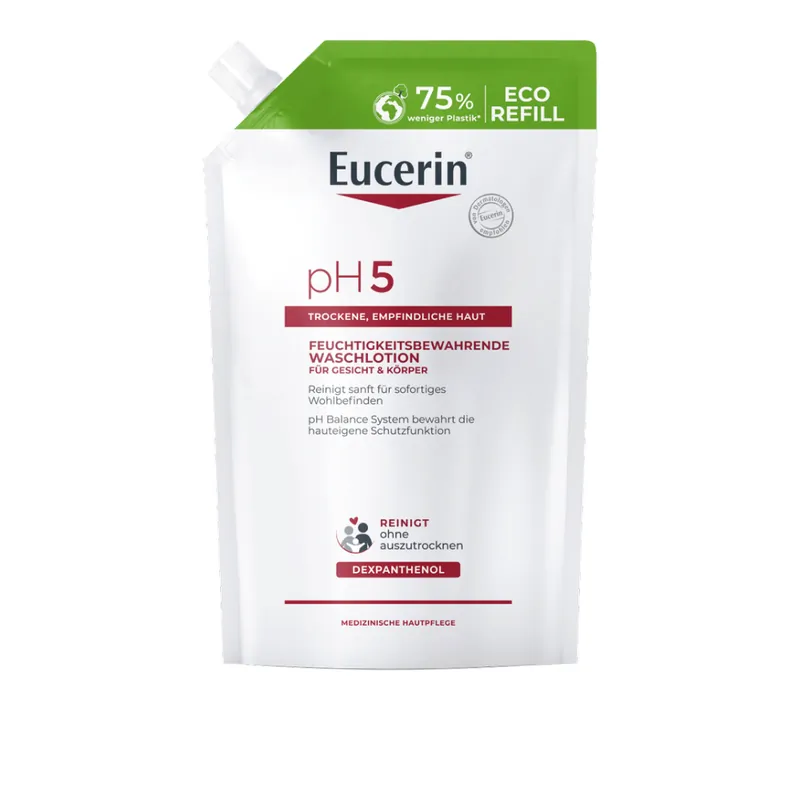 Eucerin pH5 Hautschutz Waschlotion Nachfüllpackung 750ML Neuheit