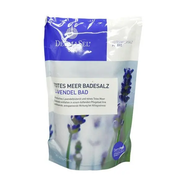 DermaSel Totes Meer Badesalz Lavendel Bad Super-Preis