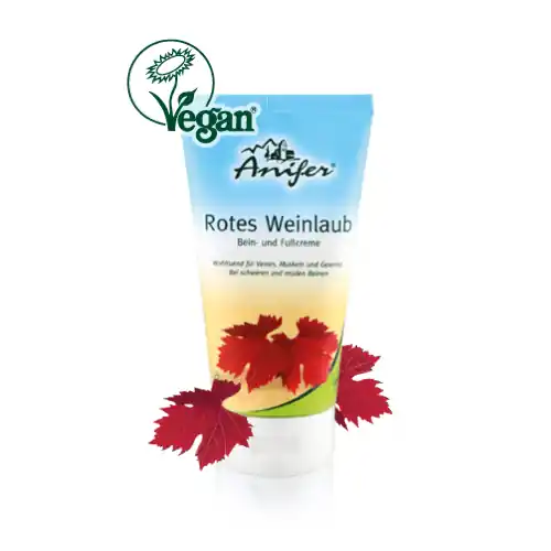 Markenware Anifer Rotes Weinlaub Creme