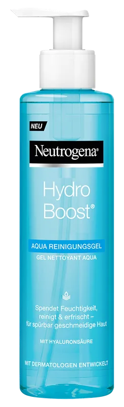 Neuheit Neutrogena Hydro Boost Aqua Reinigungsgel