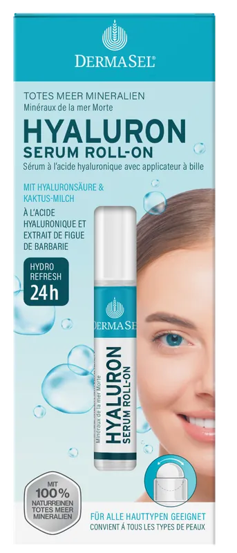Dermasel Serum Roll-On Hyaluron 15ml Ausverkauf