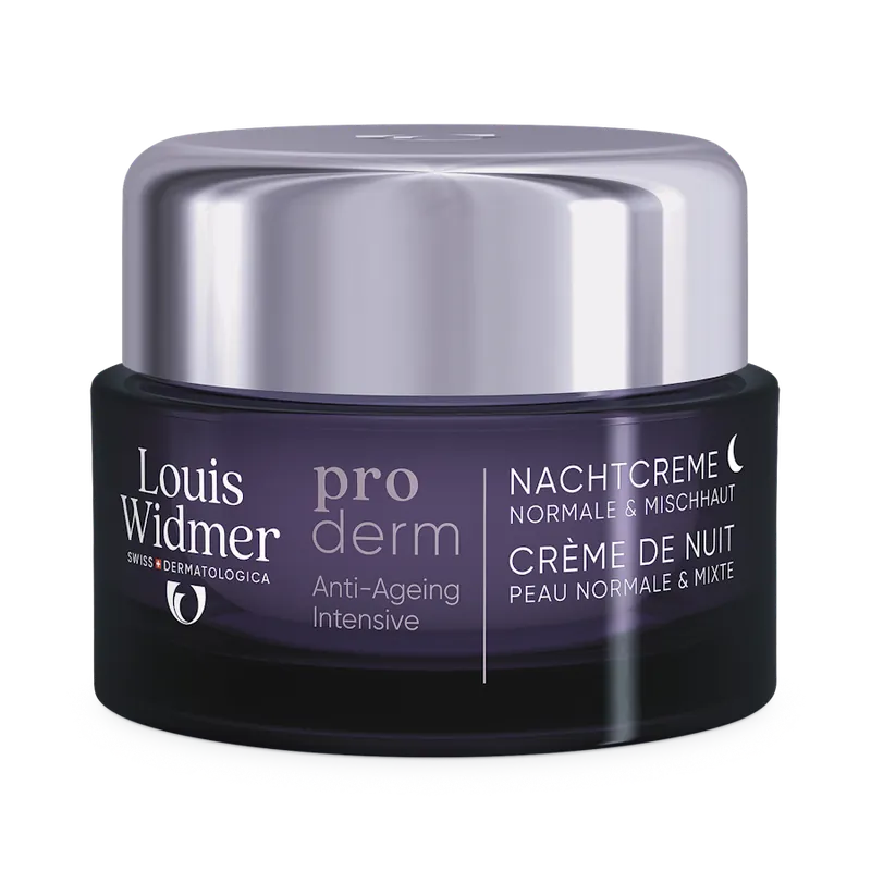 Neue Kollektion Louis Widmer Proderm Nachtcreme ohne Parfüm