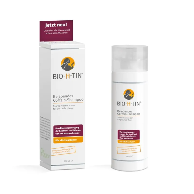 Bio-H-Tin belebendes Coffein Shampoo Mega-Angebot