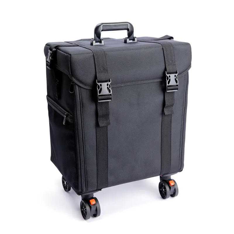 Versand Am Gleichen Tag S-PRO Trolley Koffer Nagelkünstler Schwarz
