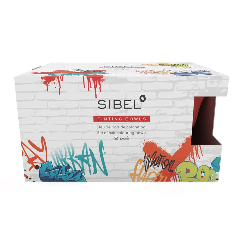 Sibel Färbeschalen Graffiti 2Stk Zertifiziert