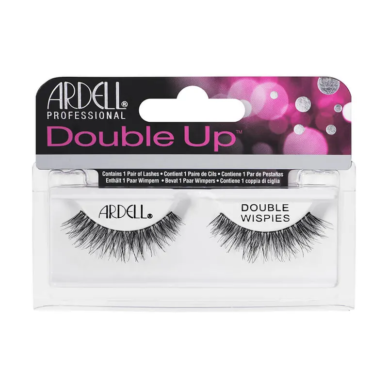 Zertifiziert Ardell Wispies Bandwimpern Double Up