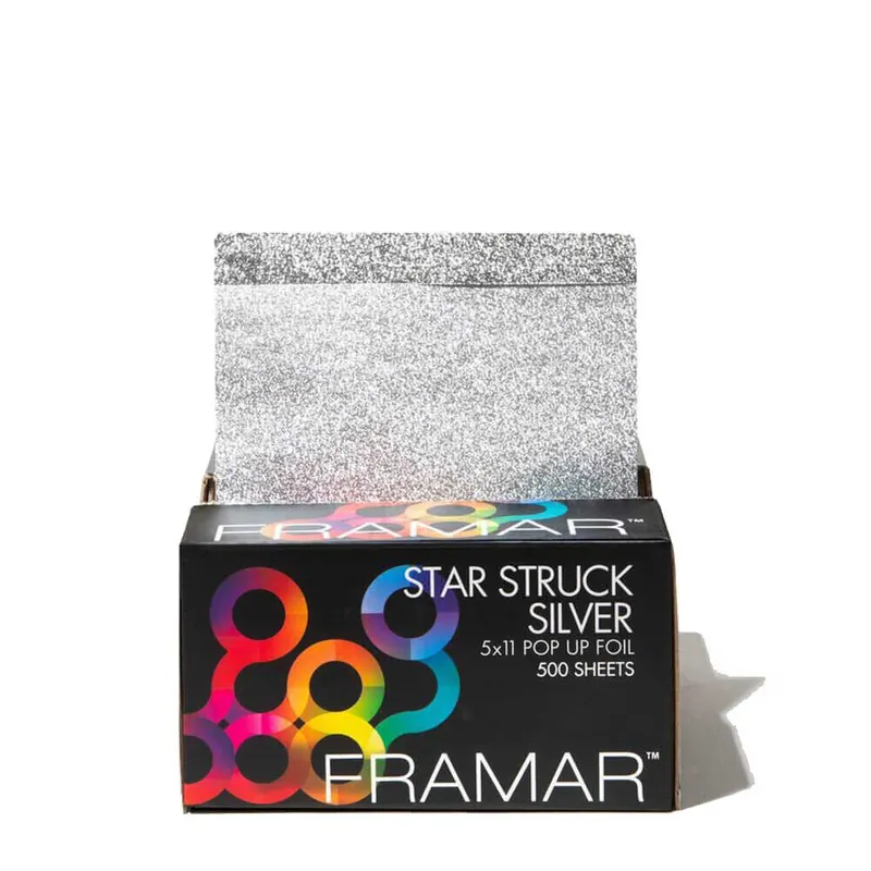Framar Alufolie Pop-up Star Struck Silber x500 Nur Für Kurze Zeit