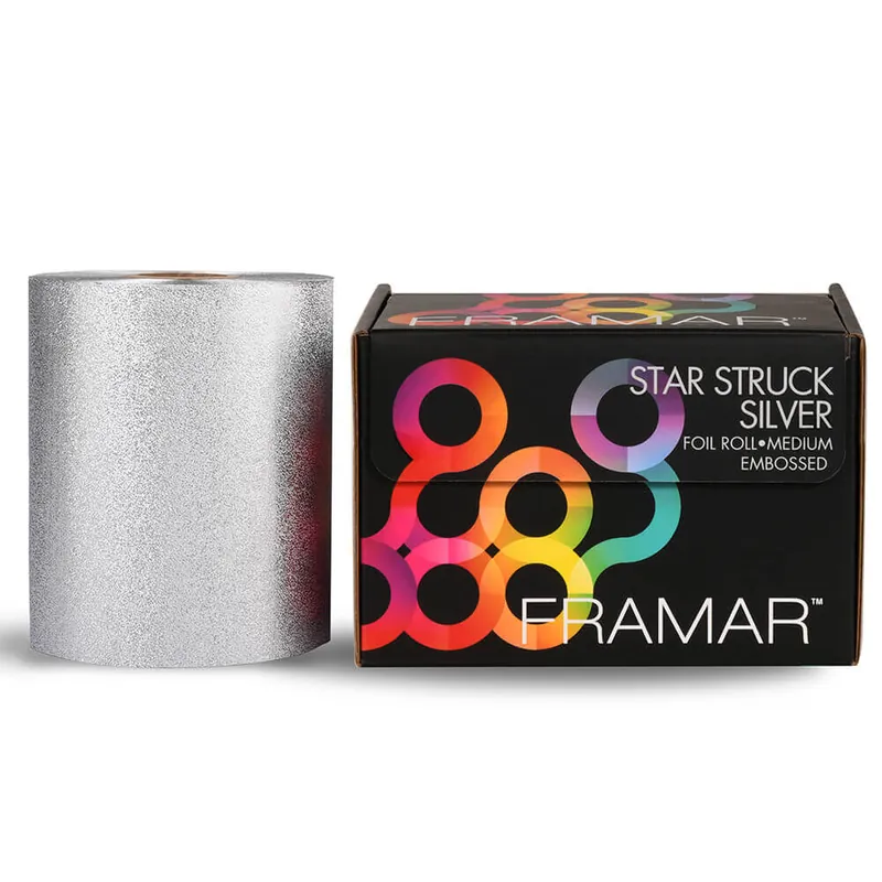Framar Embossed Roll Star Struck Silber Günstig