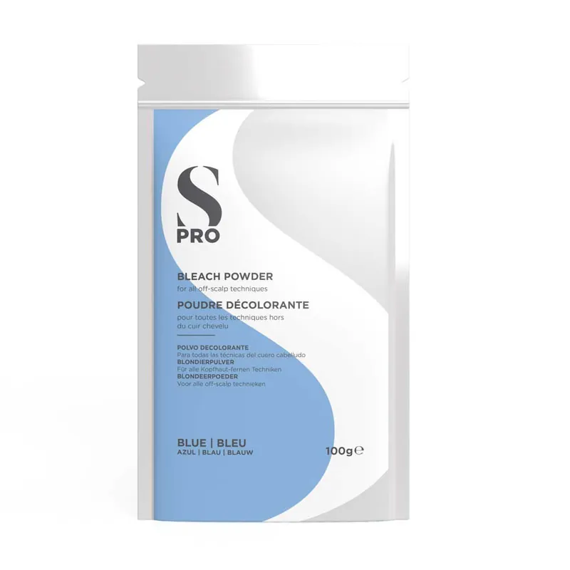 Preiswert S-PRO Klassisches Bleichpulver Blau 100g