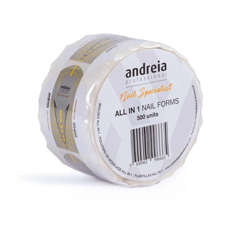 Andreia Professional All in 1 Nagelschablonen - 500 Stück Beliebt