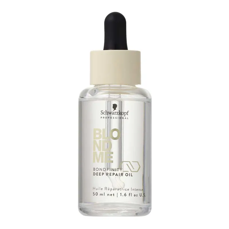 Neue Kollektion Schwarzkopf Professional Blond Me Bondfinity Deep Repair Haaröl 50ml