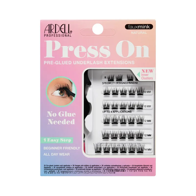 Ardell Press On Fauxmink Natural 30ct + Applicator Schneller Versand