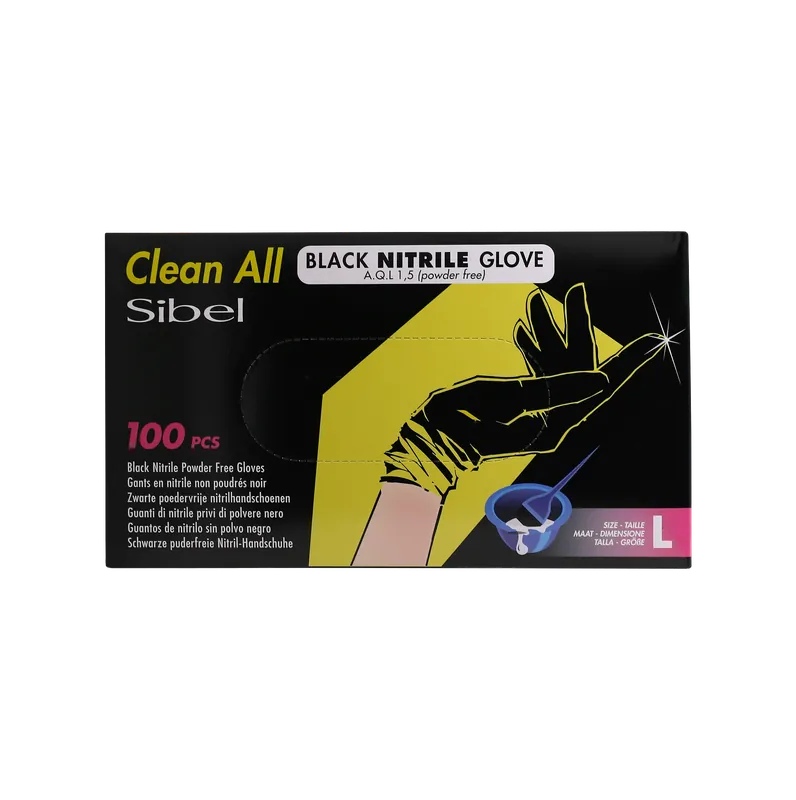 Clean All Gloves Nitrile Black Beliebt