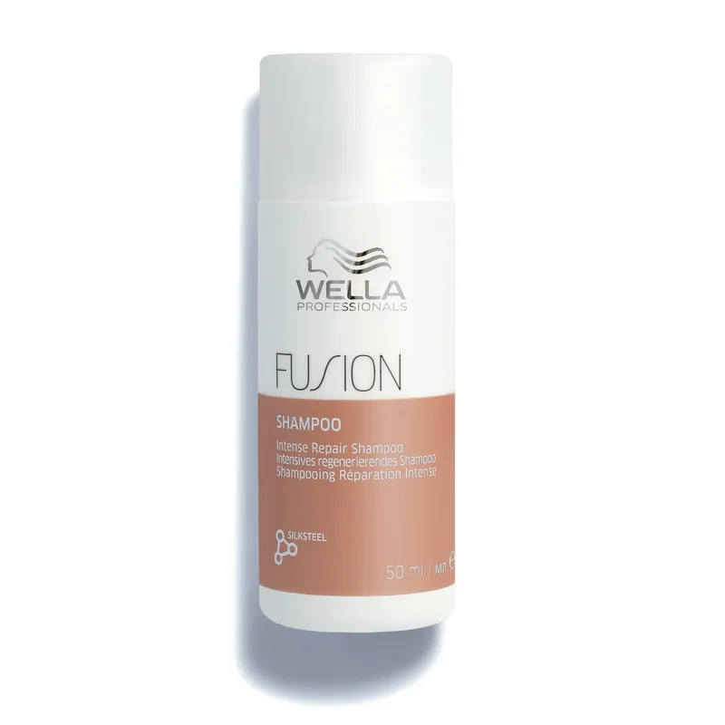 Wella Professionals Fusion Shampoo, Regeneration & Repair Shampoo, 50ml Solange Der Vorrat Reicht