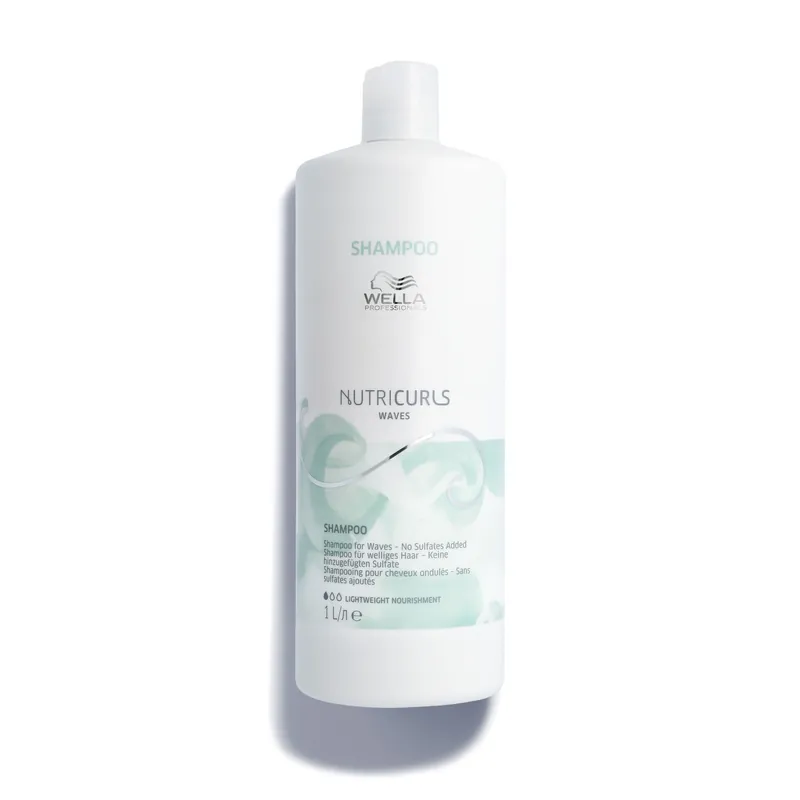 Wella NutriCurls Waves Shampoo 1000ml Letzte Chance