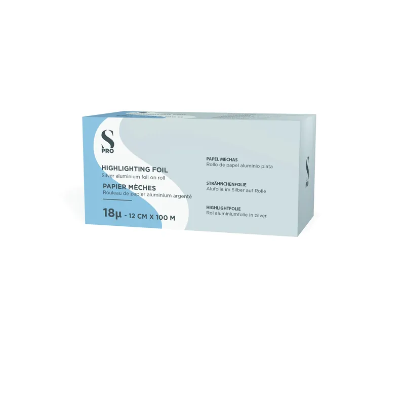 S-PRO Alufolie Silber 12cmx100mx18u Neue Kollektion