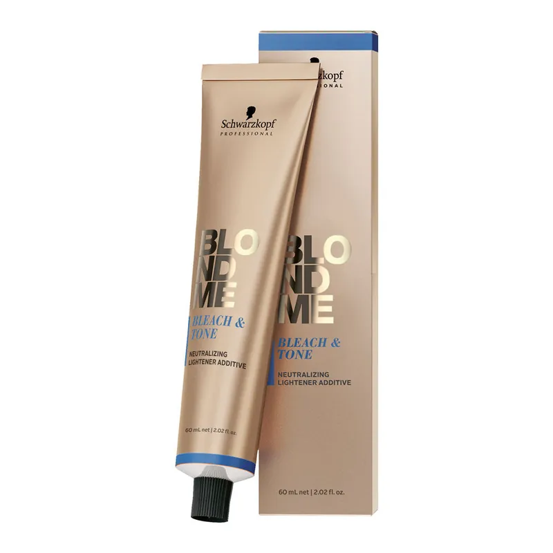 Schwarzkopf Professional Blond Me Permanent Haarfarbe Bleach & Tone 60ml Violett Heißes Angebot