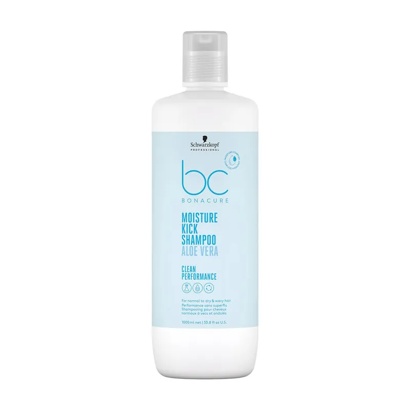 Neu Schwarzkopf Professional Bonacure Moisture Kick Shampoo 1L