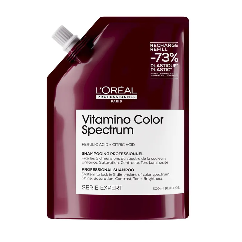 Mega-Angebot L’Oréal Professionnel Vitamino Spectrum Shampoo Nachfüllbeutel 500ml