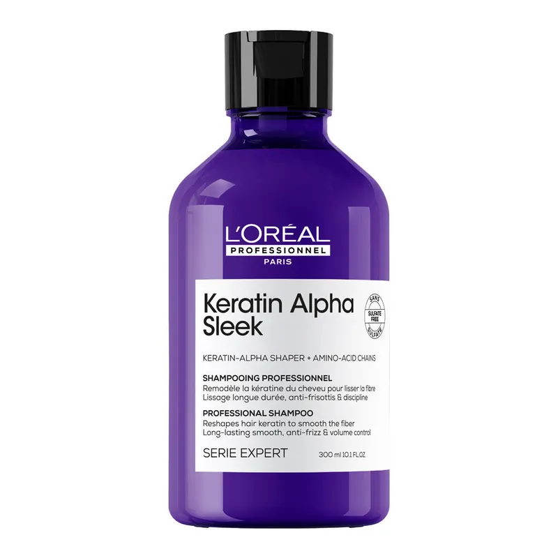 Highlight L'Oréal Professionnel Série Expert Keratin Alpha Sleek Shampoo 300ml